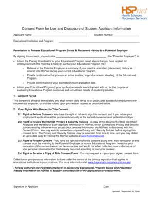 Student Applicant Information .